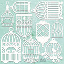 Mintay Birdcages Set Chippies Decor