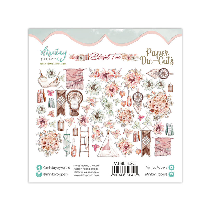Mintay Blissful Time Paper Die-Cuts 56pcs