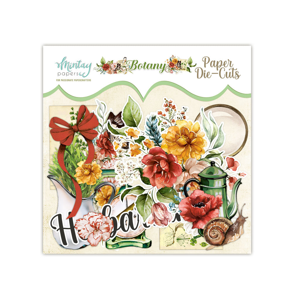 Mintay Botany Paper Die-Cuts 53pcs