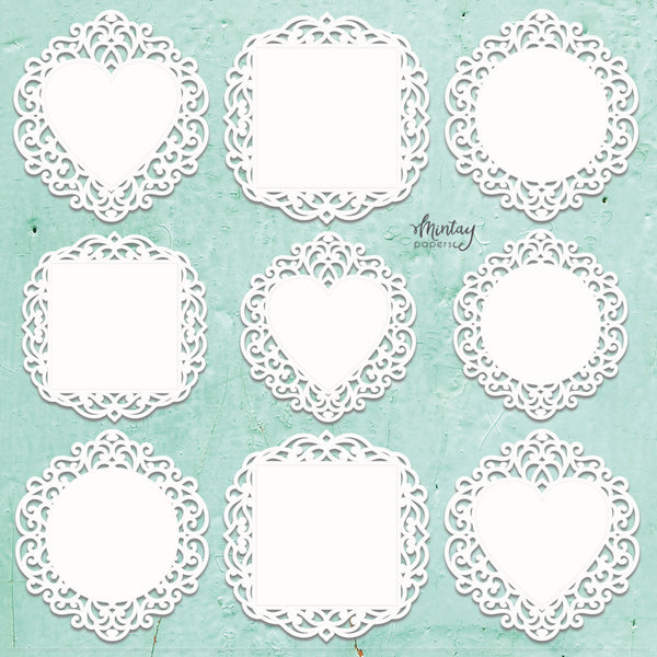 Mintay Frames Set Chippies Decor