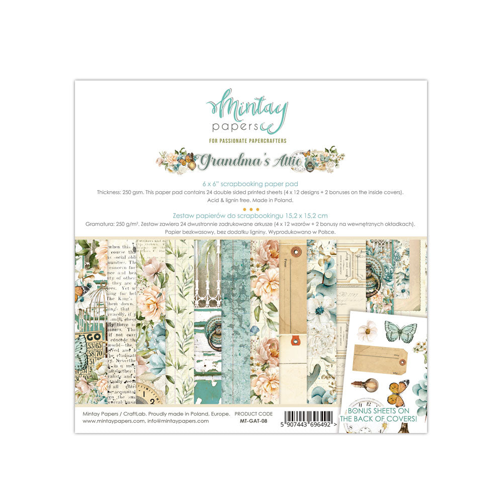 Mintay Grandma's Attic Paper Pad 6