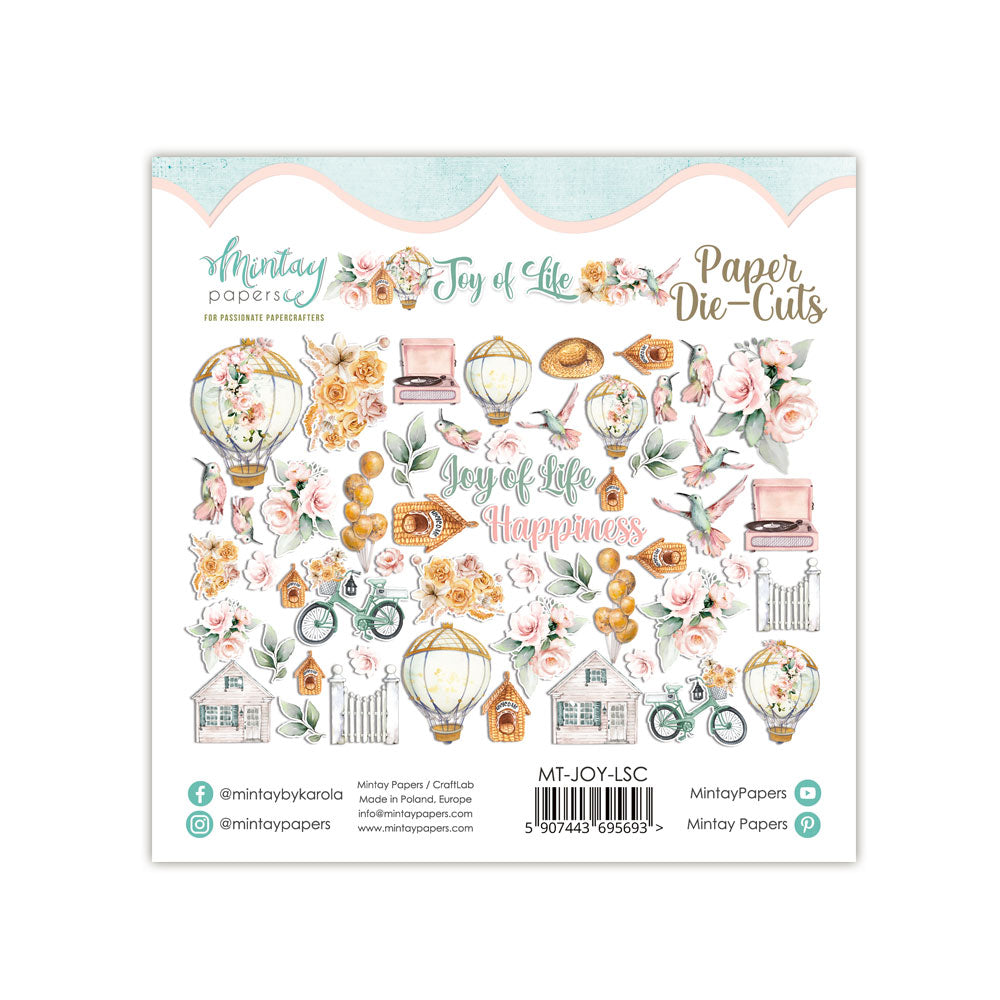 Mintay Joy of Life Paper Die-Cuts 53pcs