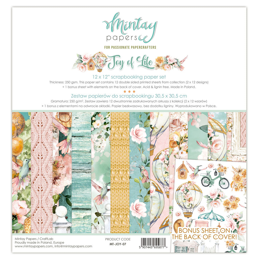 Mintay Joy of Life Paper Pad 12