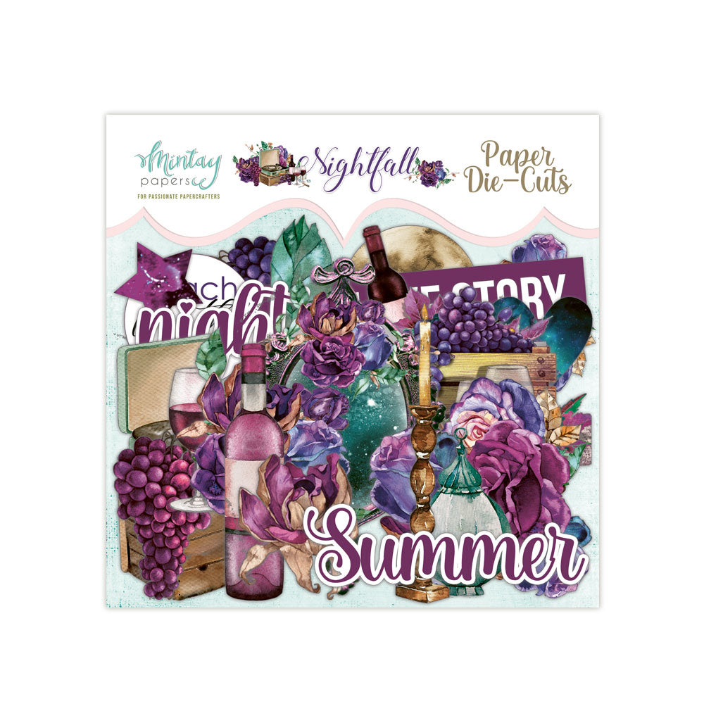 Mintay Nightfall Paper Die-Cuts 60pcs