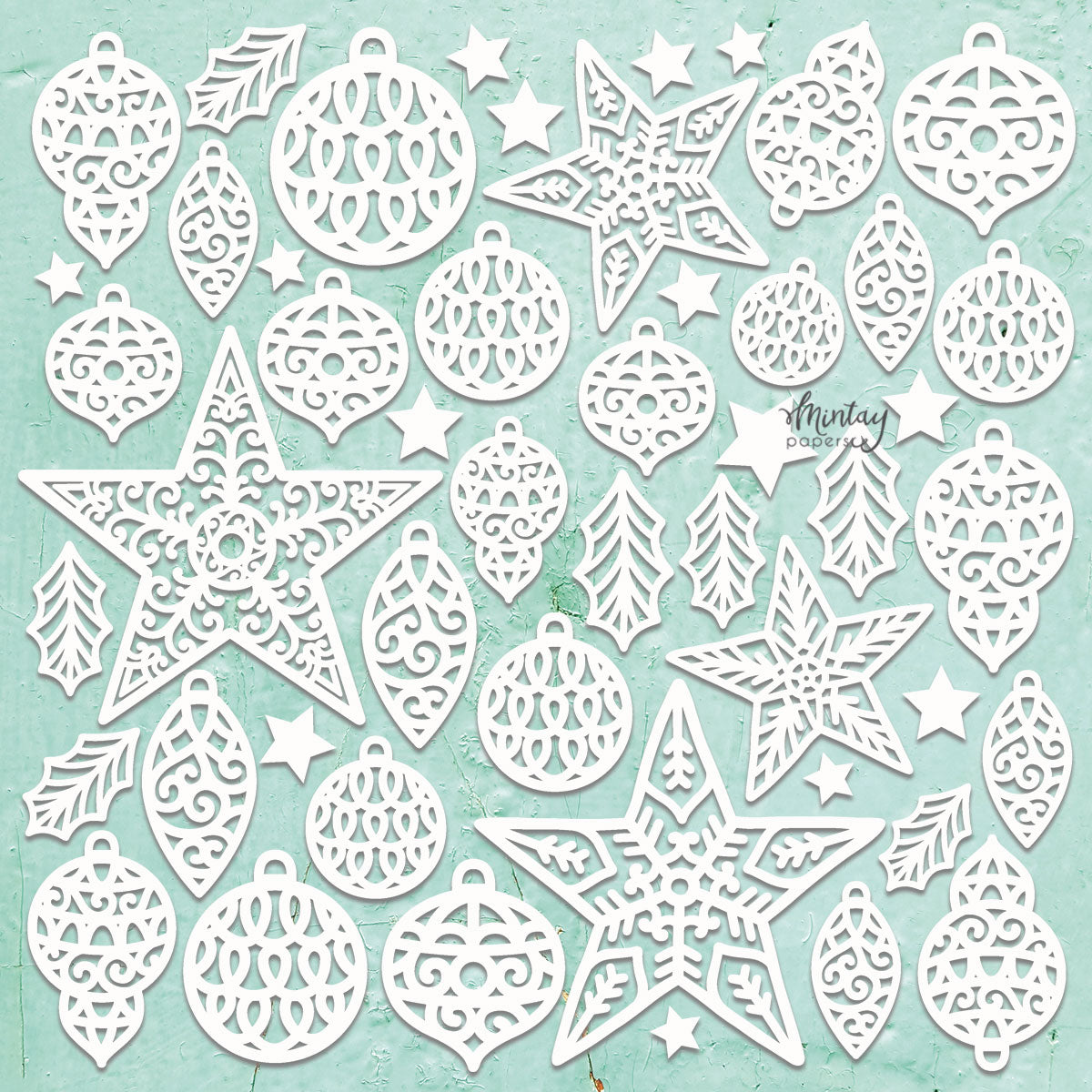 Mintay Ornaments Set Chippies Decor