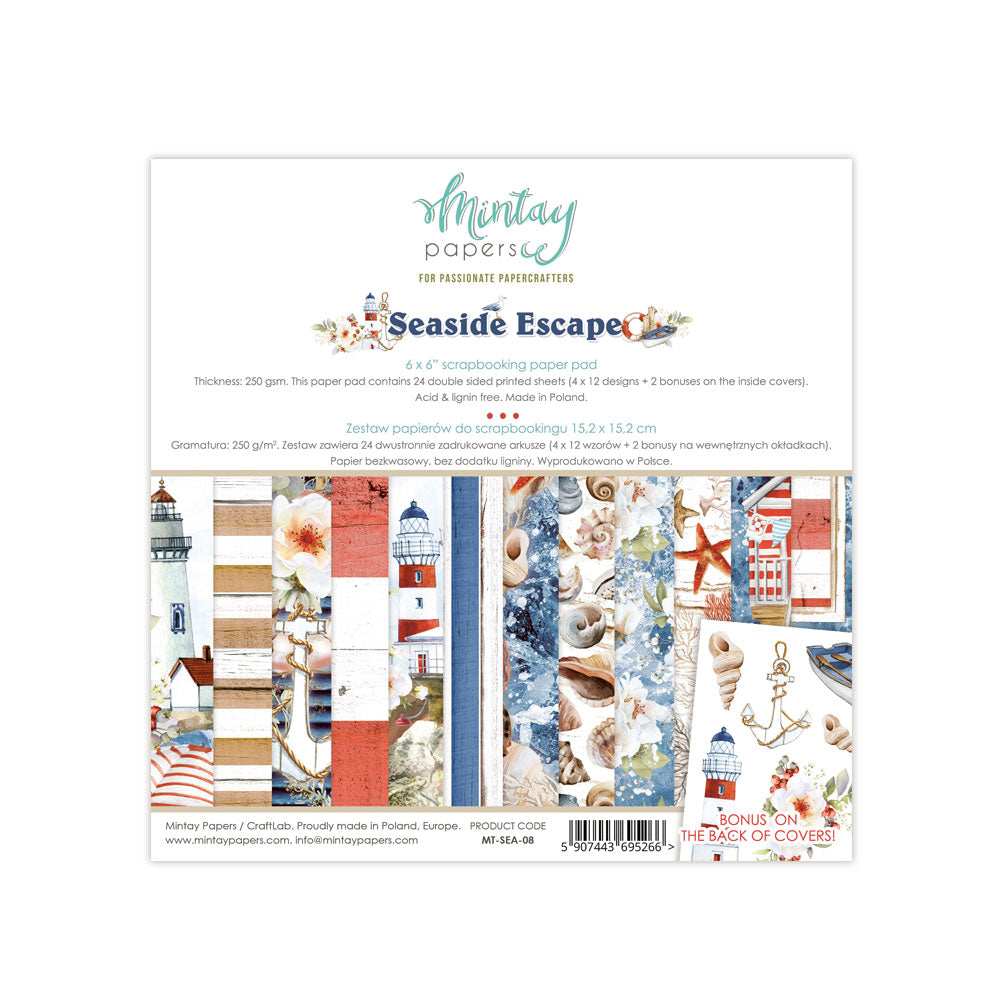Mintay Seaside Escape Paper Pad 6