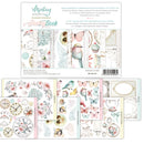 Mintay Shabby Book Paper Pad 6" x 8" with Elements for Precise Cutting