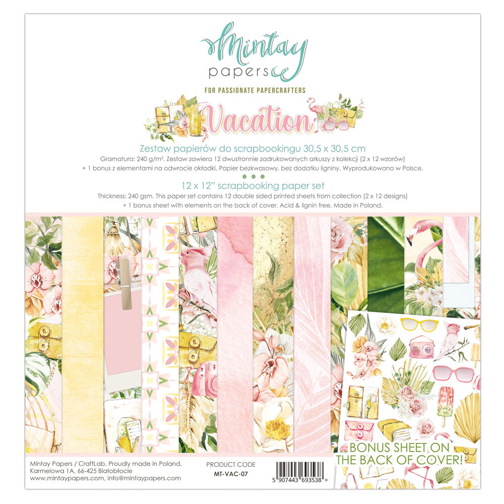 Mintay Vacation Paper Pad 12