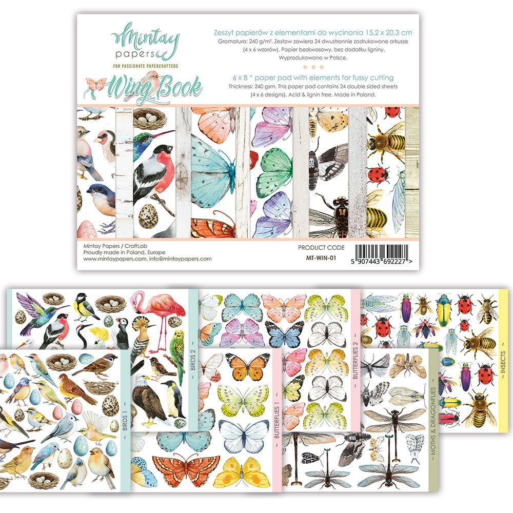 Mintay Wing Book Paper Pad 6