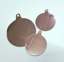 Mirror Christmas Bauble Acrylic Blank (For Painting or Vinyl Stickers)