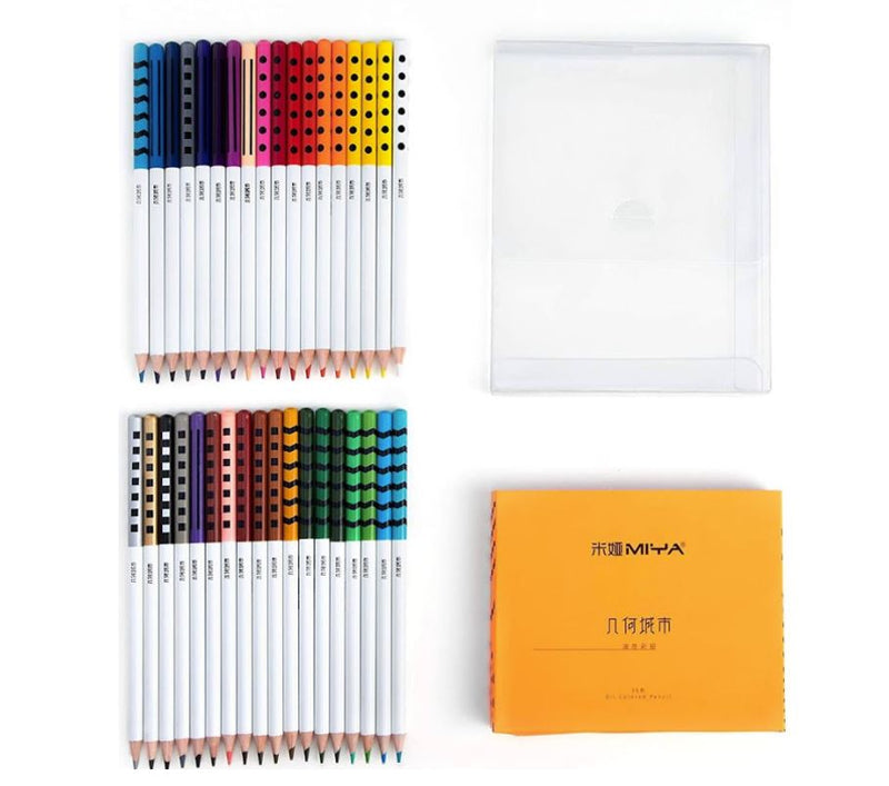 MIYA HIMI Oil Colored Pencil Set 36pcs