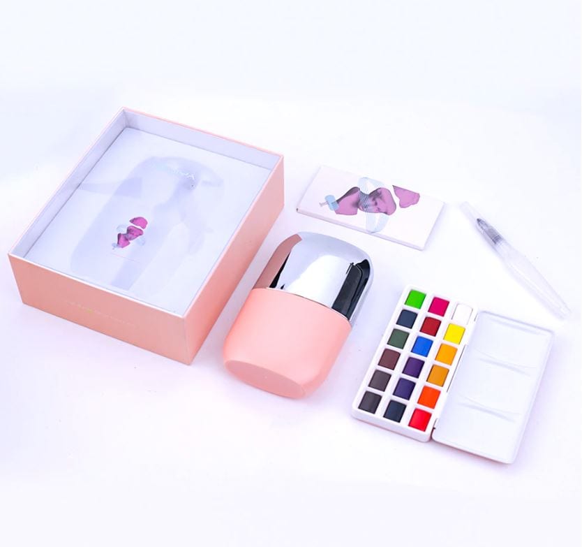 MIYA HIMI Solid Watercolor Travel Set 18 Colors