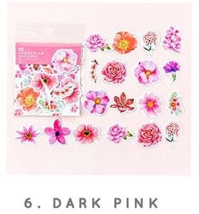 MoCard Flower Collection Sticker Flakes 45pcs
