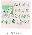 MoCard Flower Collection Sticker Flakes 45pcs