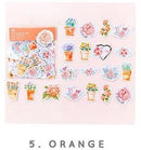 MoCard Flower Collection Sticker Flakes 45pcs