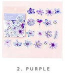 MoCard Flower Collection Sticker Flakes 45pcs