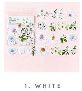 MoCard Flower Collection Sticker Flakes 45pcs