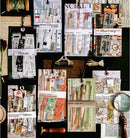 MoCard Vintage Sticker Strips Old Time Scenery Series