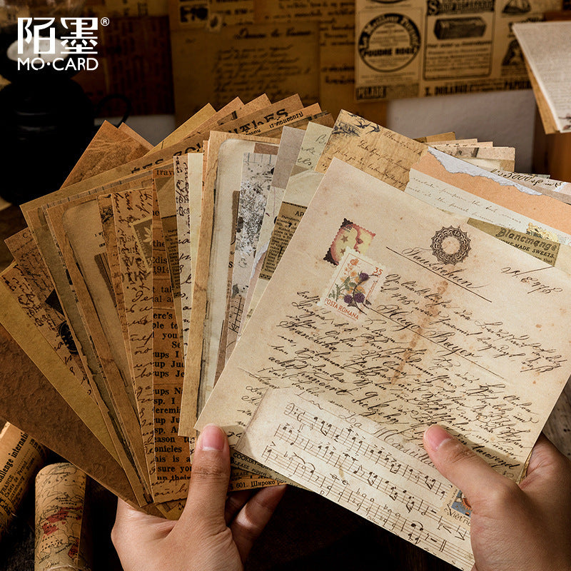 MoCard Background Material Retro Album Series Deco Base Paper