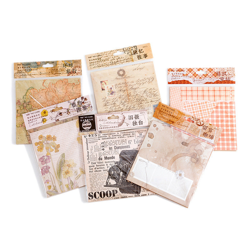 MoCard Background Material Retro Album Series Deco Base Paper