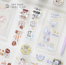 Card Lover Mochi Cats PET Tape