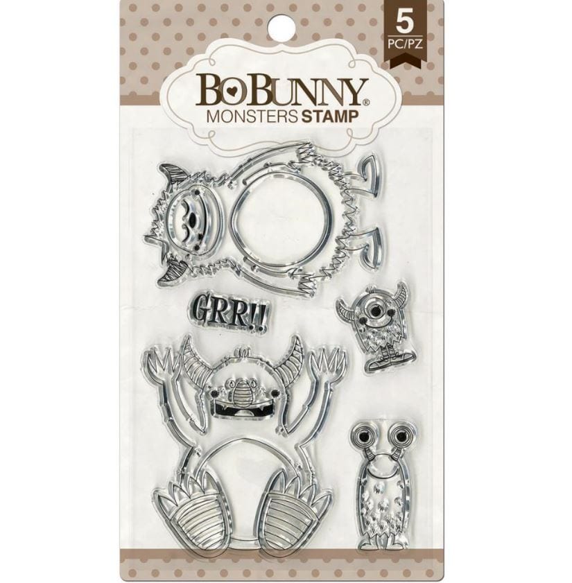 BoBunny Monsters Stamps