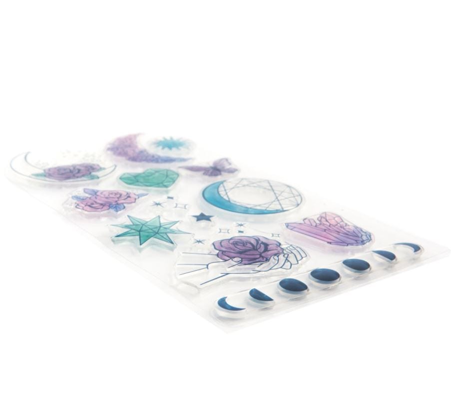 Craft Smart Moonflower Clear Stamp Set (4 Sheets)