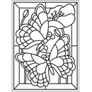Darice Mosaic Butterfly Embossing Folder