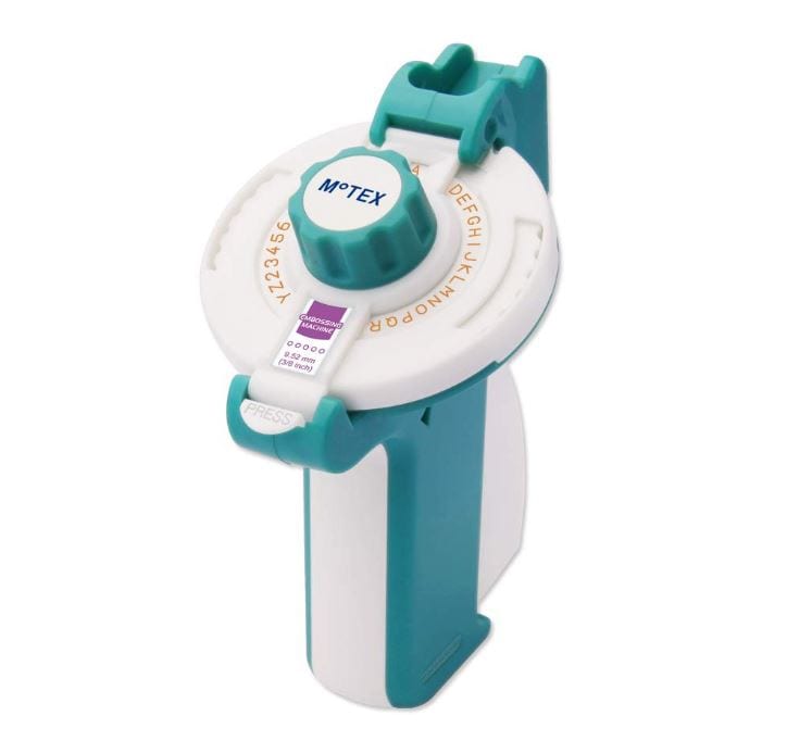 Motex E202 Label Maker / Tape Writer