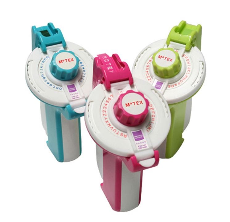 Motex E202 Label Maker / Tape Writer