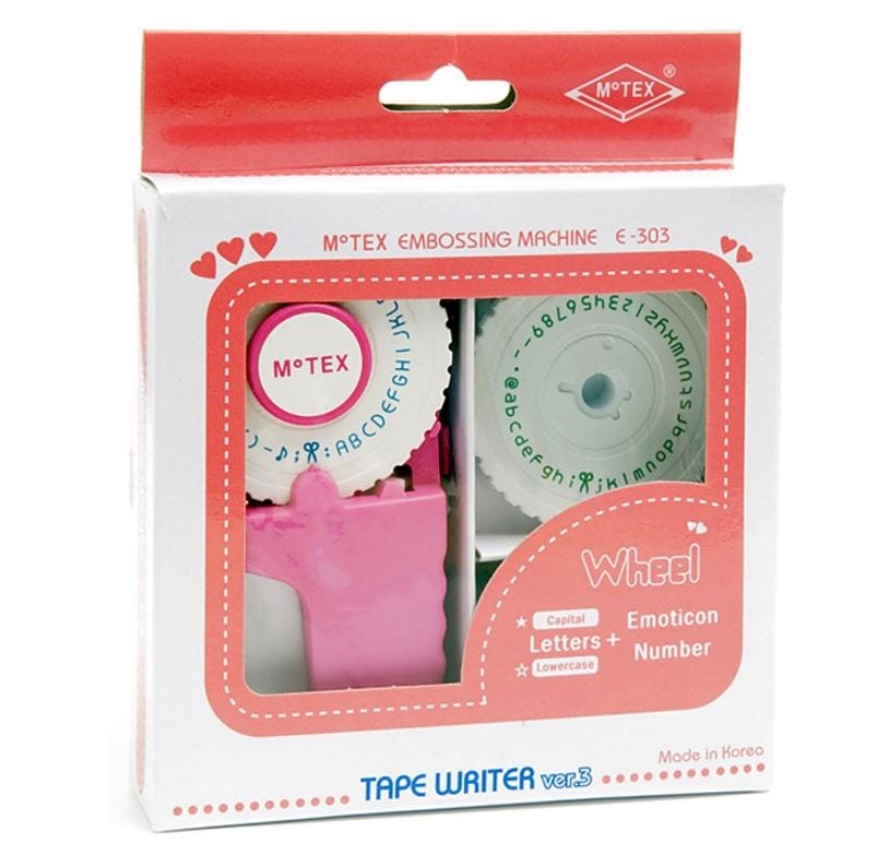 Motex E303 Label Maker / Tape Writer