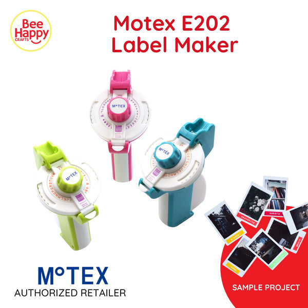 Motex E202 Label Maker / Tape Writer