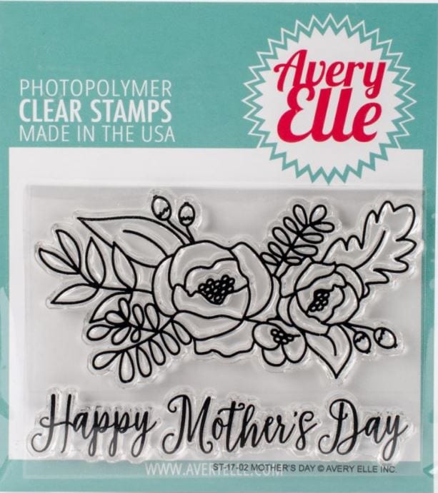 Avery Elle Mother's Day Clear Stamps Stamps 3" x 4"