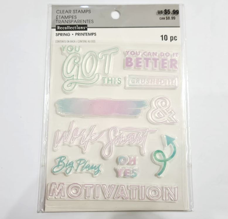 Recollections Motivation Sentiments Stamp Set