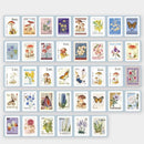 Mr. Paper Vintage Postage Stamp Sticker Booklet