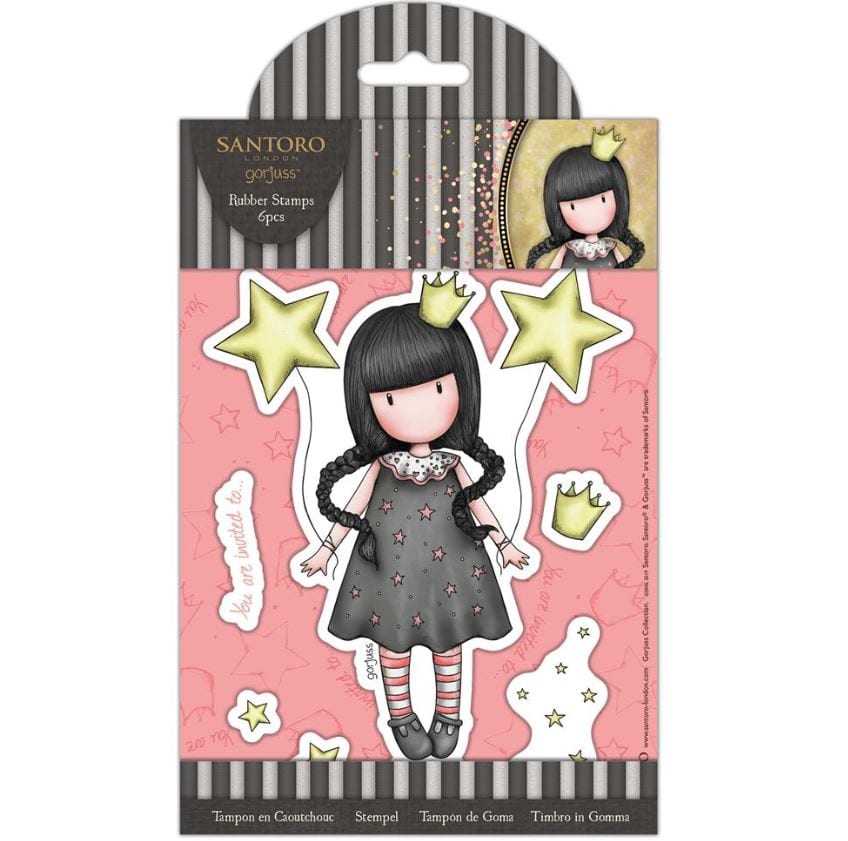 Gorjuss My Own Universe Santoro's Rubber Stamp
