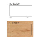 Bullet Journaling Rubber Stamps