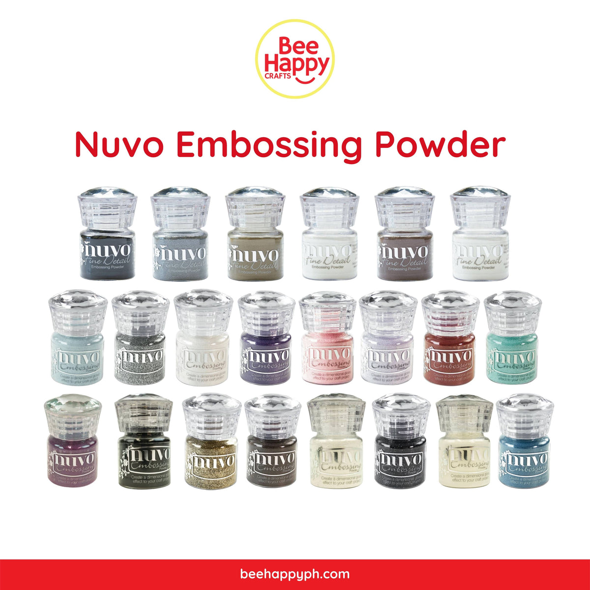 Nuvo Embossing Powder 0.7 oz Jar