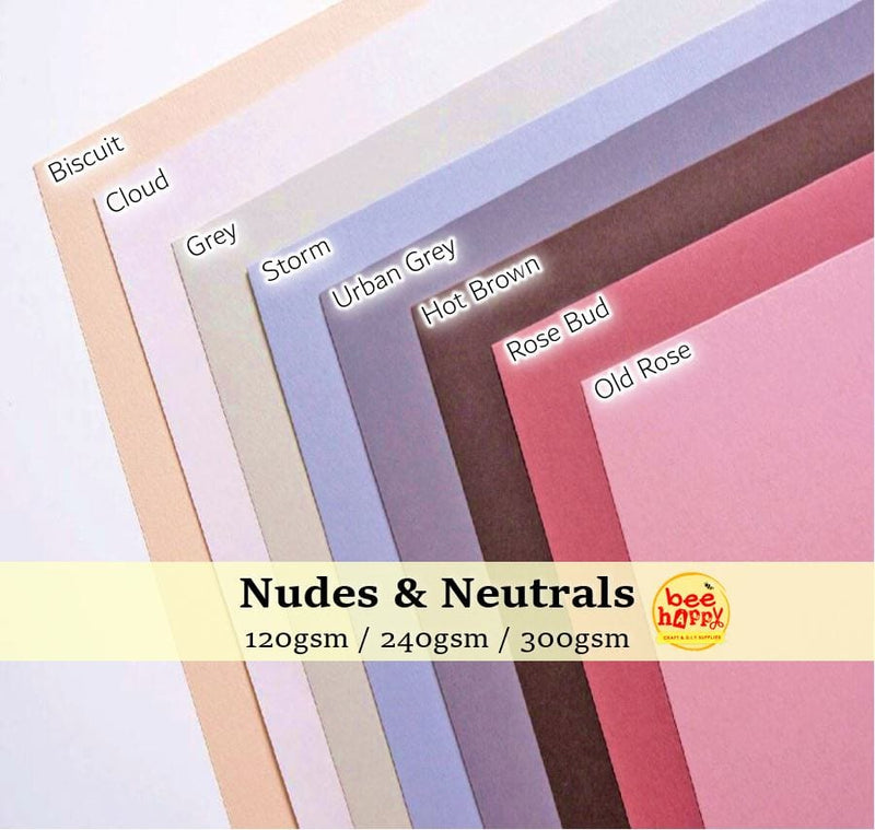 Nudes and Neutrals Specialty Paper 120gsm/ 240gsm / 300gsm A4 Size