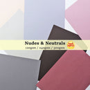 Nudes and Neutrals Specialty Paper 120gsm/ 240gsm / 300gsm A4 Size