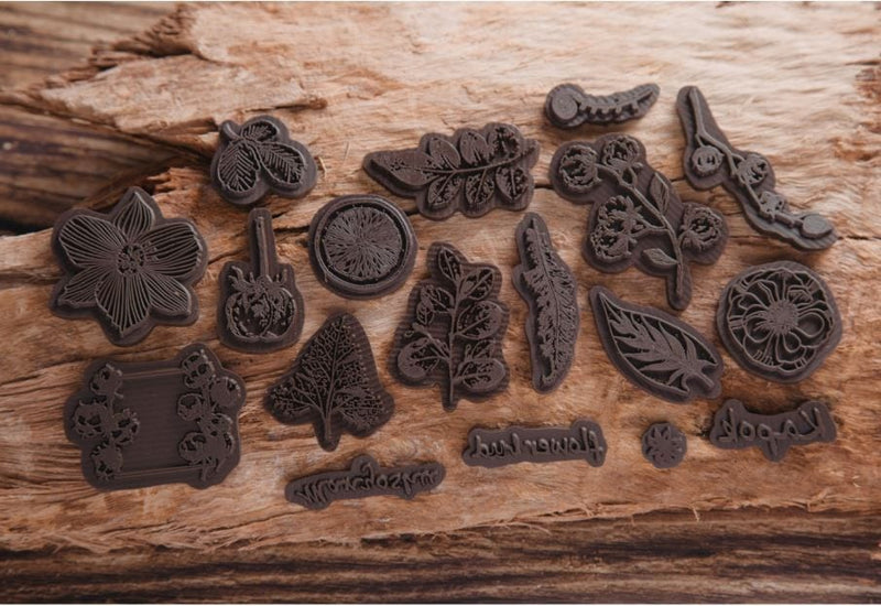 Drehop Natural Selection Cling Stamp Set