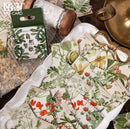 MoCard Natural Hymn Flora Plants Sticker Flakes in a Box