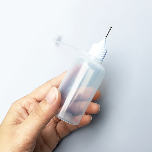 Precision Needle Tip Squeeze Plastic Bottle 50ml