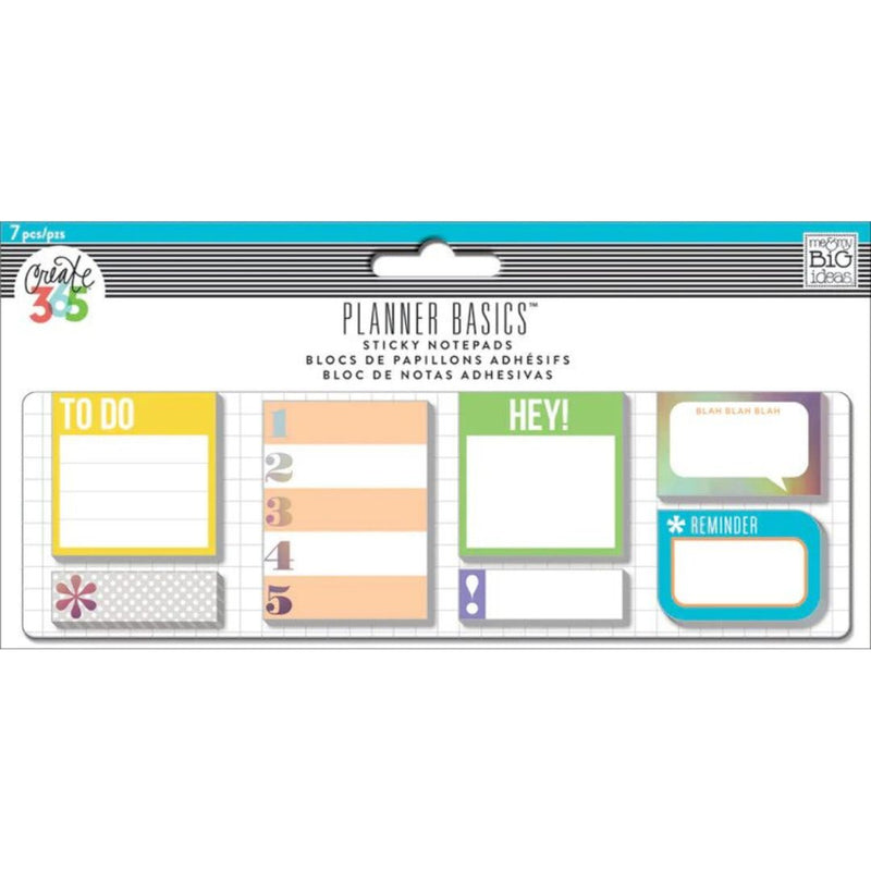 Neon Sticky Notes Create 365 Happy Planner 140/Pkg