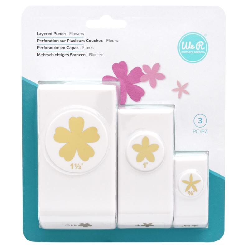 We R Memory Keepers Layered Flower Punches