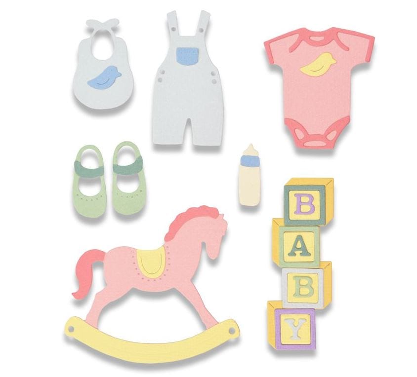 Sizzix New Baby No. 2 Thinlits Die