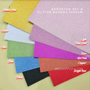 250gsm Glitter Board/Cardstocks Assorted Colors 10 sheets