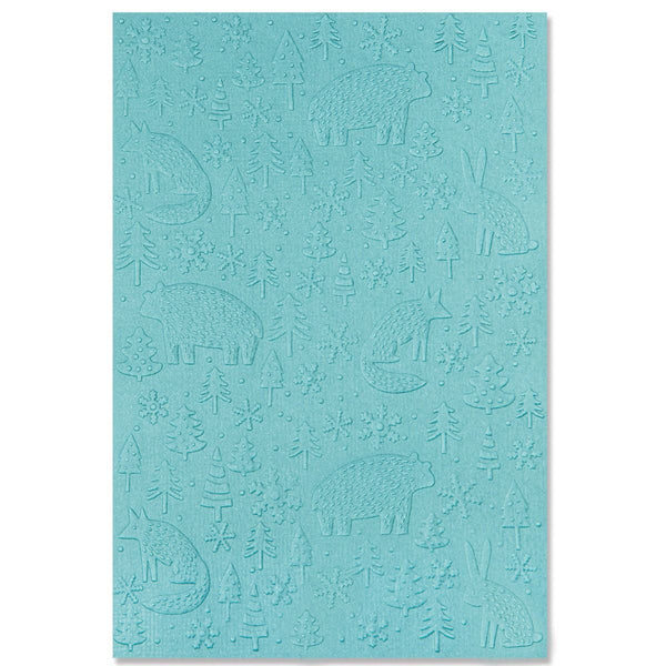 Sizzix Nordic Pattern Multi-Level Textured Impressions Embossing Folder by Olivia Rose