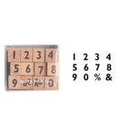 Bullet Journaling Rubber Stamps