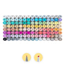 Ohuhu 120 Basic Colors Dual Tips Alcohol Art Markers Y30-80404-69, Y30-80400-32, Y30-80401-85